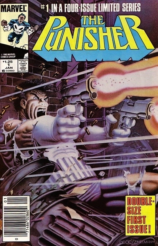 The Punisher (1986) Complete Single Issues Set (Newsstand Variants)
