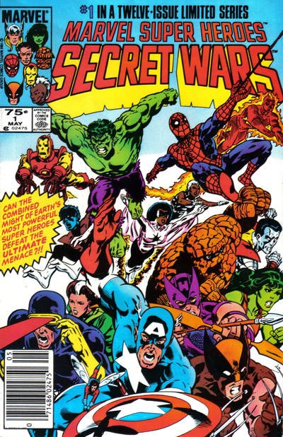 Marvel Super Heroes Secret Wars Complete Single Issues Set (Newsstand Variants)