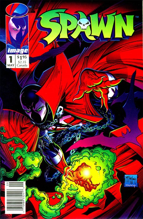 Spawn By Todd McFarlane Single Issues Set Newsstand Variants