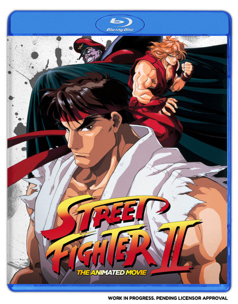 Street Fighter II: The Animated Movie Blu Ray