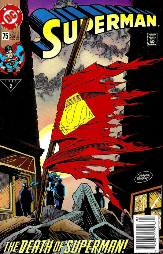 Superman: The Death Of Superman Complete Single Issues Set (1st Printing, Newsstand Variants)