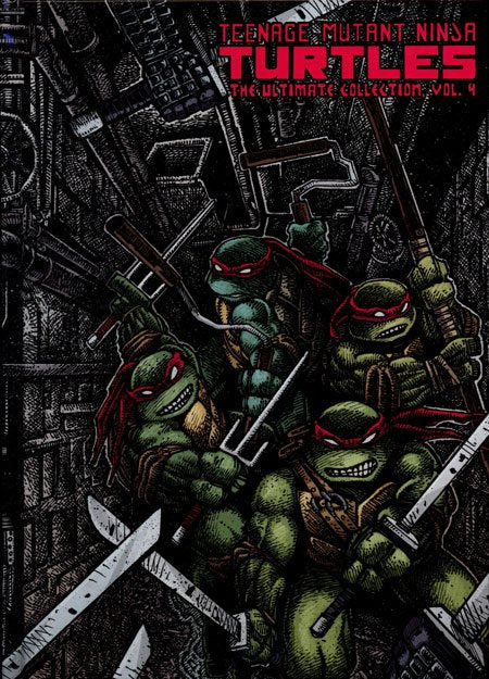 Teenage Mutant Ninja Turtles Ultimate Collection Hardcover Volume 4