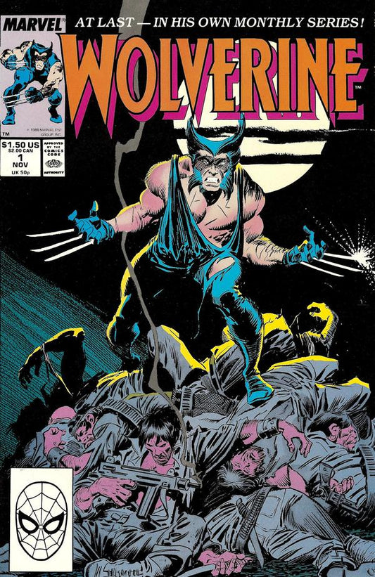 Wolverine (1988) Complete Chris Claremont Single Issues Set (DM Variants)