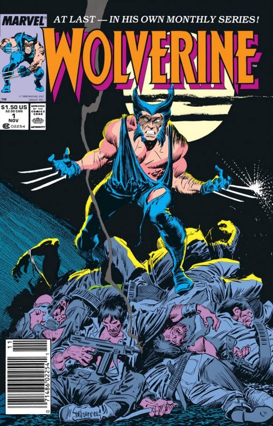 Wolverine (1988) Complete Chris Claremont Single Issues Set (Newsstand Variants)